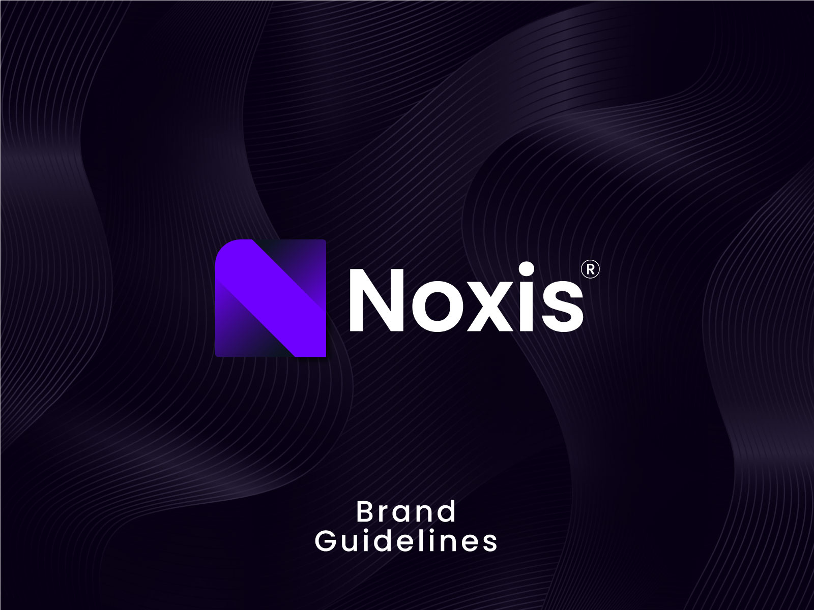 Brand Identity Guidelines Design | Branding Design app icon brand identity brand identity guidelines branding branding design design gradient logo graphic design letter n logo logo design logo maker minimalist logo n logo noxis logo technology logo website logo