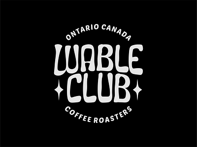 Wable Club | Logotype Design brand branding coffee design food graphic design logo logobrand logotype type typeface