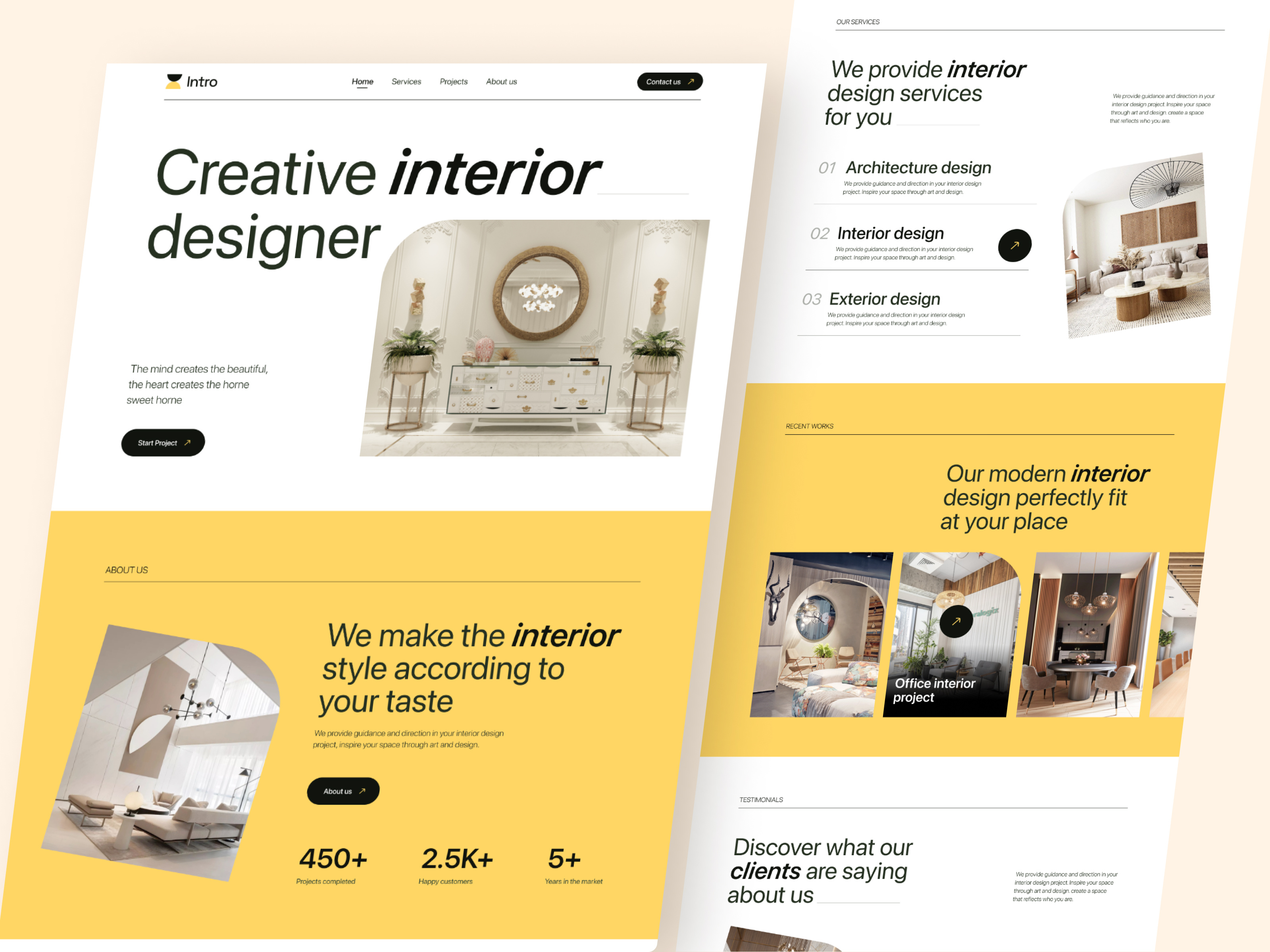 Example of Website UI/UX Design In Figma