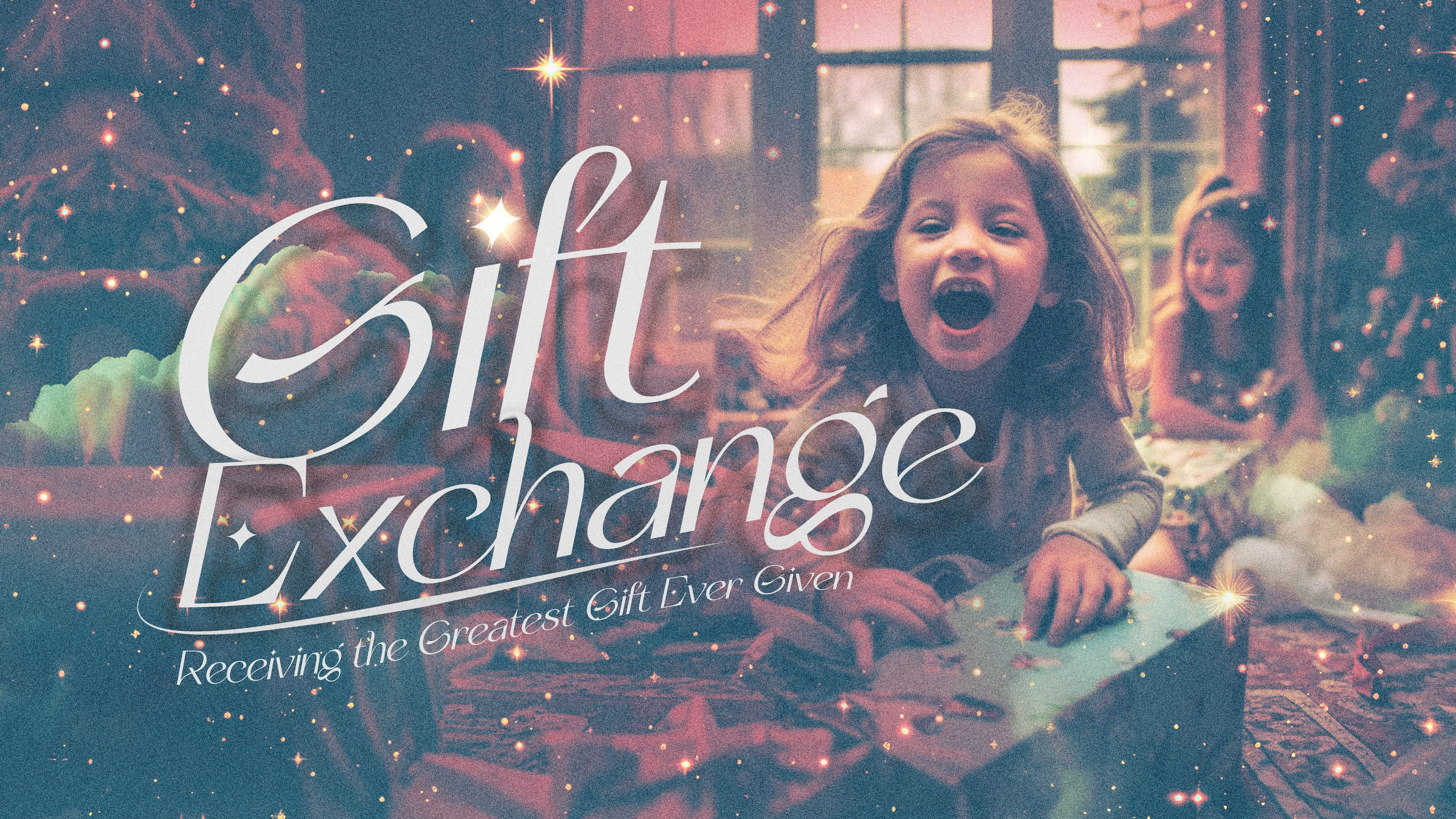 Gift Exchange branding church graphics design graphic design illustration logo sermon series vector