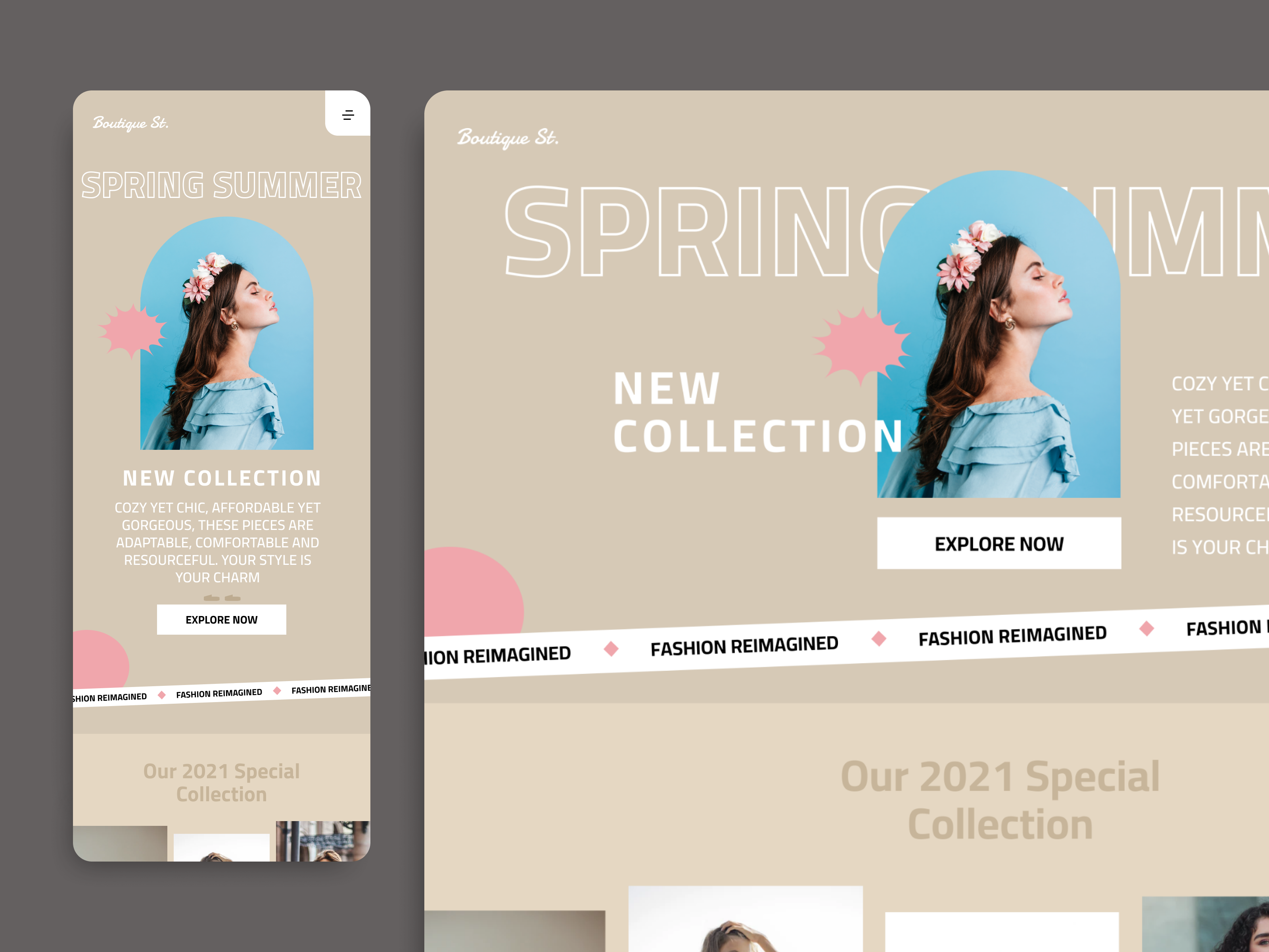 Example service media