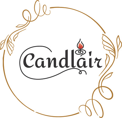 Candlair Logo Design animation branding graphic design logo