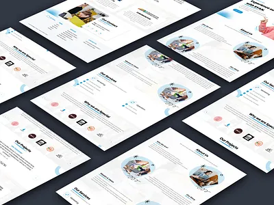 One Page Website UX/UI | Landing Page UI | Website UI branding design design ui figma illustration landing page ui lnding page logo ui ui design uiux webiste design website website design