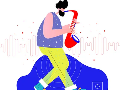 music branding graphic design illustration vector