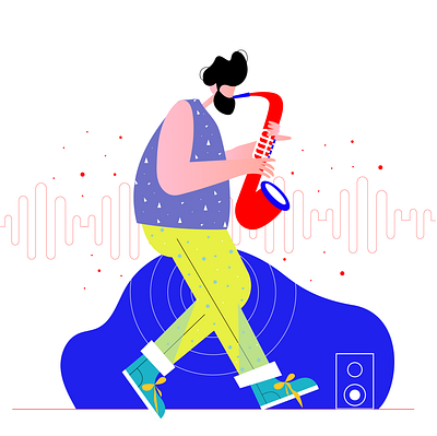 music branding graphic design illustration vector