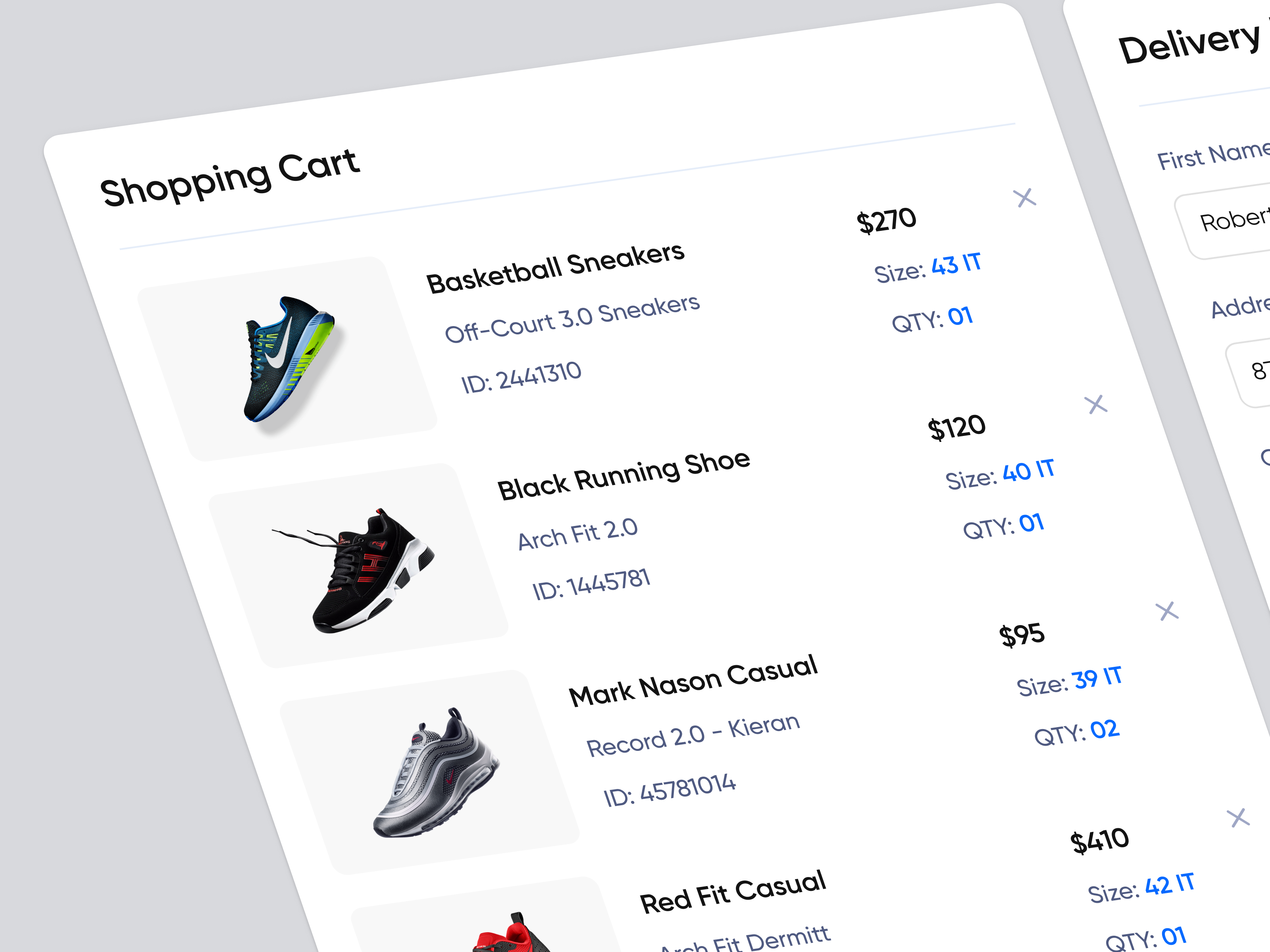 Example of Web Application UI/UX Design