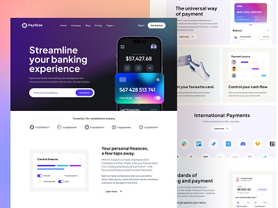 Banking Saas Webflow Design banking banking saas banking web finance landing page saas saas product saas ui saas web saas webflow web design webflow webflow design webflow development webflow template website