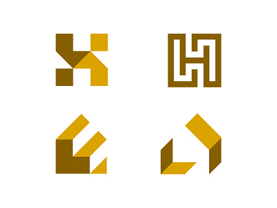 LuxeHome h home house l letter logo luxe