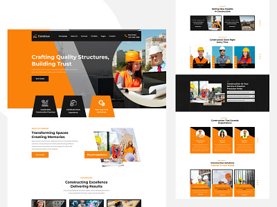 Construction website construction construction landing page construction mobile app construction web construction website website