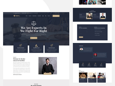 Lawyer website design corporate lawyer lawyer landing page lawyer mobile app lawyer website design website