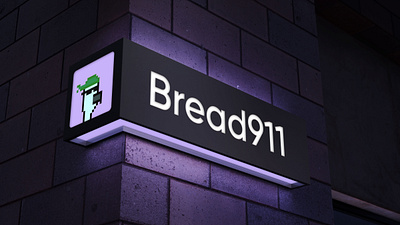 Bread911 Logo Design (Stock & Crypto Trading Company) branding design graphic design illustration logo ui ux web design web development wordpress