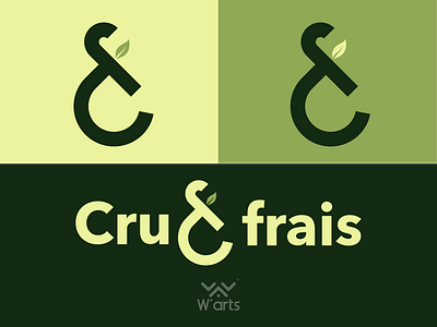 Cru & Frais Branding branding graphic design logo typography