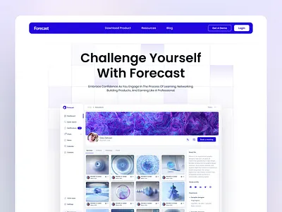 Landing & Onboarding hero section landing landing page login navigation navnar onboarding plan platform register sidebar website