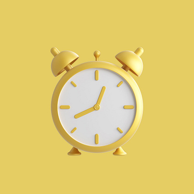 Clock 3D Object 3d blender branding clock design emoticon graphic design icon illustration logo ui vector