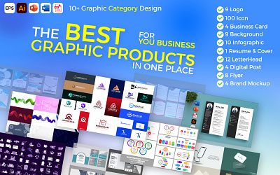 Business Template Collection. Startup Business Graphic Products branding business collection business id business products graphic collection graphic design graphic products infographic collection logo collection products collection products design ui