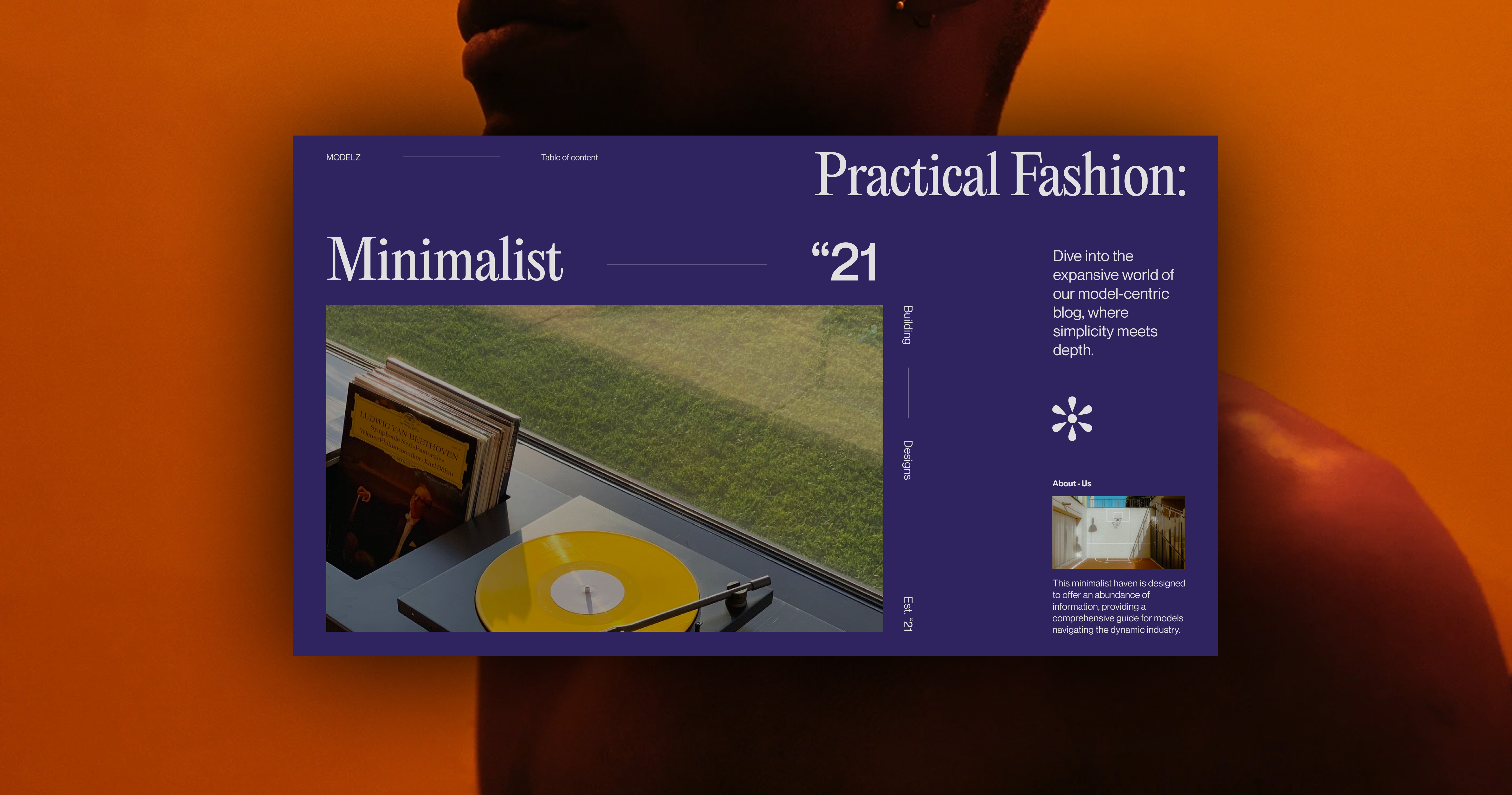 Fashion Blog agency awwwards blog fashion font hero section inspiration landing page luxury photography typography ui ui design uiux ux ux design web web design website website design