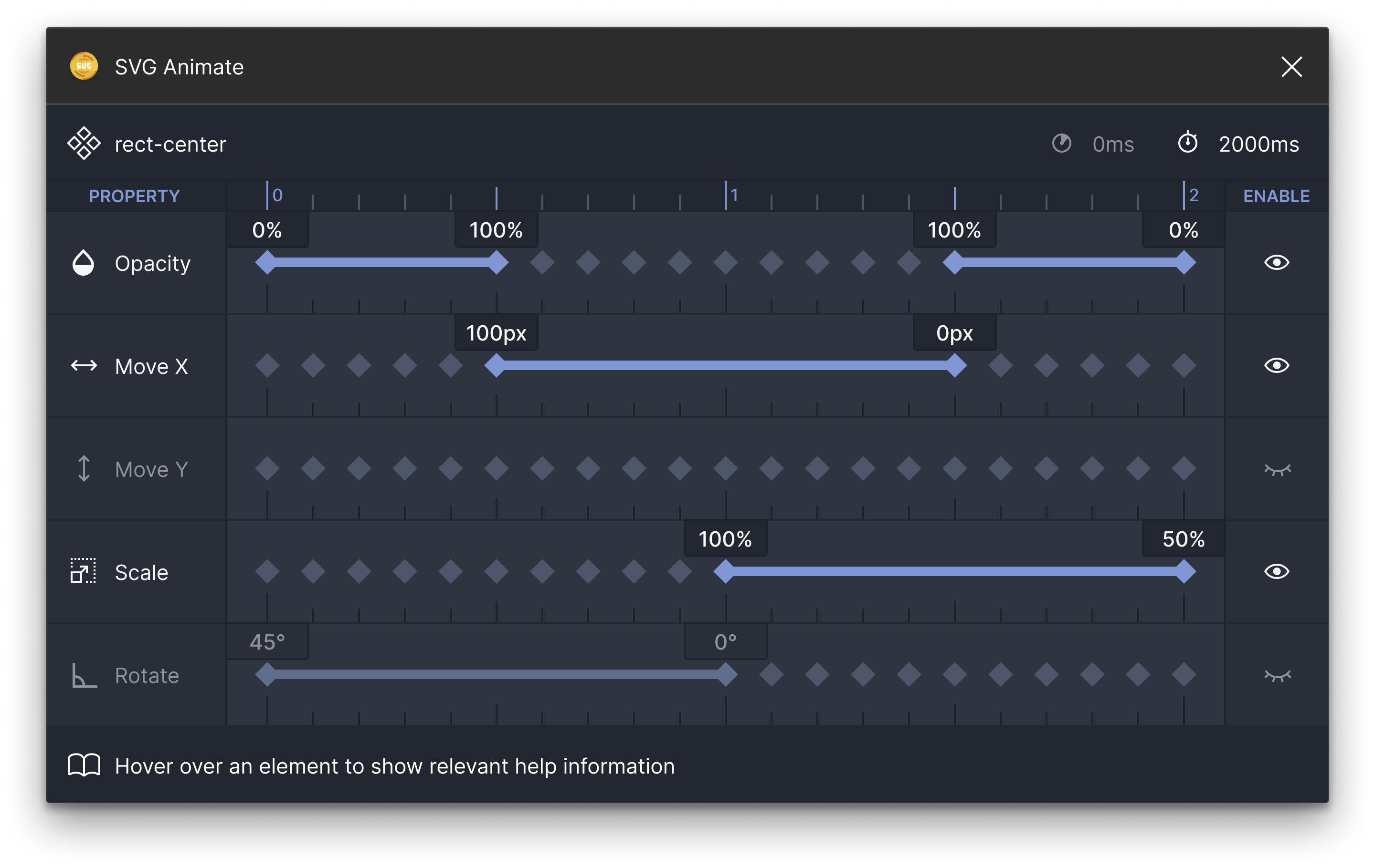 Keyframe Editor by Tobias Strebitzer on Dribbble