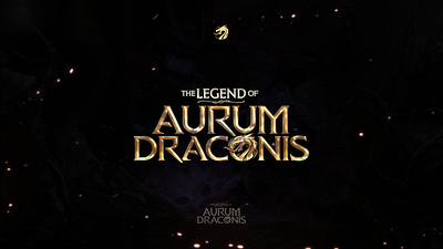 The Legend Of Aurum Draconis - Logo brandidentity branding creativedesign designinspiration freelancedesigner game graphic design graphicart graphicdesigner illustration logo logocreation logodesign logoinspiration logolove logomakers