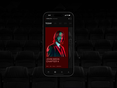 SPOT — Movie Ticketing App app brutalism buy cinema cinema tickets dark design film line minimal mobile mobile app movie movie tickets product design ticket app ticket booking ui ux
