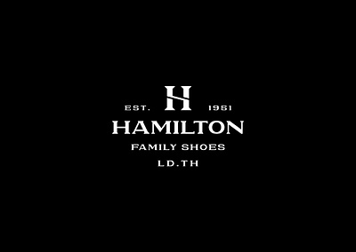 Hamilton Family Shoes adobe branding design graphic design illustration logo vintage