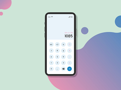 Daily UI Challenge #004 Calculator calculator dailyui ui