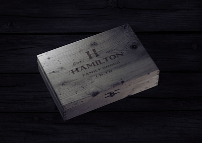 Hamilton Family Shoes adobe branding design graphic design hamilton logo vintage