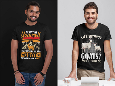 Goat T-shirt Design, Typography T-Shirt Design. custom t shirt custom t shirt design goat t shirt goat t shirt design graphic design merch by amazon photoshop t shirt photoshop t shirt design t shirt design t shirt design ideas trendy t shirt trendy t shirt design typography t shirt typography t shirt design