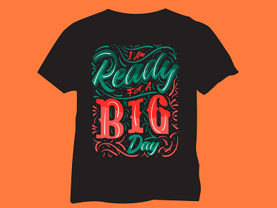 Typography T-shirt Design positive