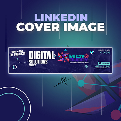 Linkedin Cover Design cover design linkedin design thumbnail design