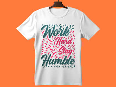 Typography T-shirt Design positive