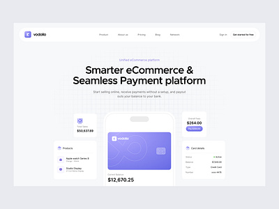 eCommerce payment management Landing page design buy credit ecommerce ecommerce website finance fintech landing page management pay payment product purchase sell shopping shopping website ui web app web design website website design