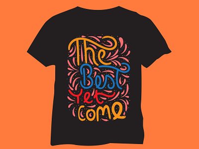 Typography T-shirt Design positive