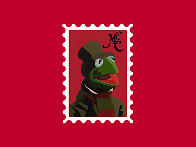 The Muppet Christmas Carol Stamp christmas christmas poster christmas stamp kermit kermit poster kermit stamp muppers poster muppets