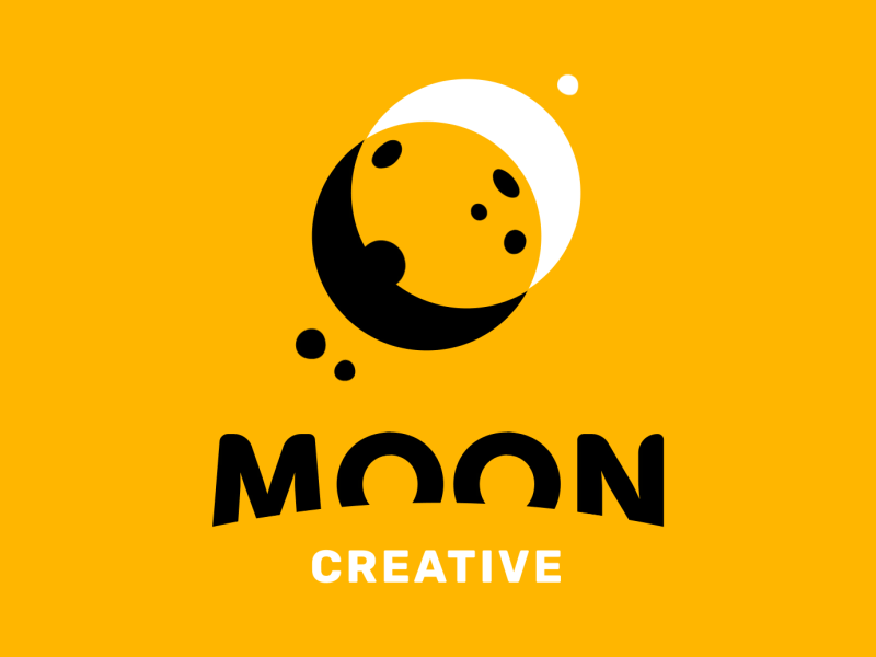 Moon Logo Animation concept animation graphic design logo