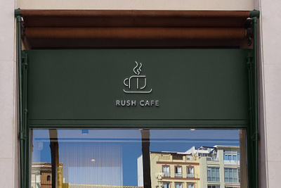 RUSH CAFE - Branding branding graphic design