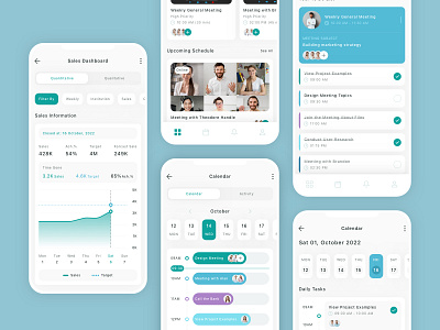 Travelling Salesman Mobile App UI Kit app design mobile app salesman travelling ui ui design ui kit ux