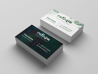 Visit / Business Card design branding design graphic design illustration logo typography ui ui design ux vector visit business card design бады визитка красота