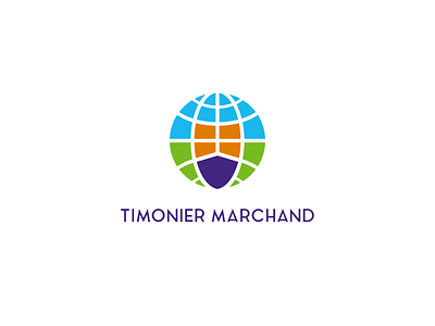 Timonier Marchand globe logo meridians sales ship