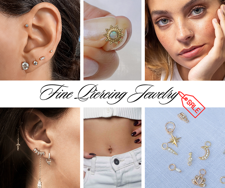 Fine Body Jewelry On SALE Now by FreshTrends on Dribbble