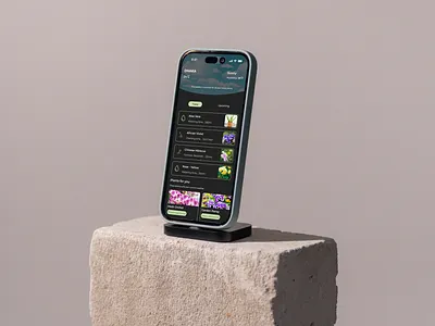 Planter - Individual care schedule and community app for plants app design app ui app ux garden app gardening app plant app ui uiux ux