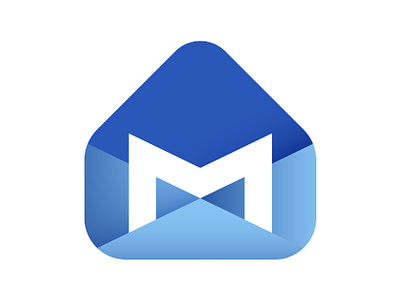 Mail icon branding design envelope icon letter logo m mail mark