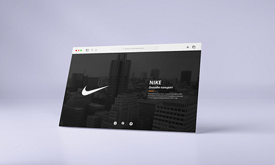 NIKE — онлайн концепт app branding design graphic design illustration landing logo typography ui vector