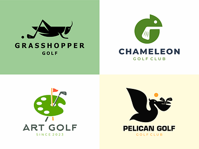 Golf /logos/ bird brand branding golf graphic design logo
