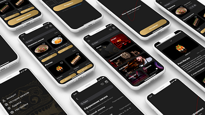 ZUMA | Mobile Delivery App app delivery design iphone menu mobile app restaurant
