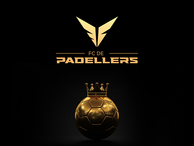 FC DE PADELLERS | Football Club Logo & Branding 2023 best branding best logo 2024 branding fc logo football club logo football logo logo 2023 logo 2024 logo design luxury branding luxury logo mezbah zohan minimal logo modern logo popular popular logo