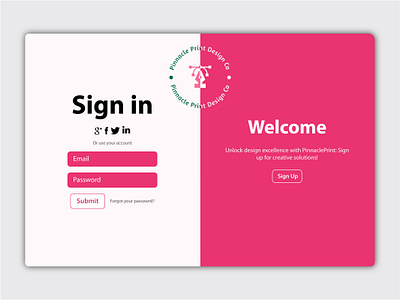 Login page - Template adobe branding design graphic design illu illustration illustrator logo template ui website