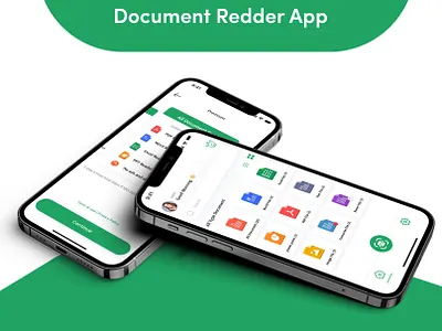 Document Redder APP application appui appuidesign appux design designui document app documentredder mobile app ui uiux ux