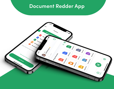 Document Redder APP application appui appuidesign appux design designui document app documentredder mobile app ui uiux ux