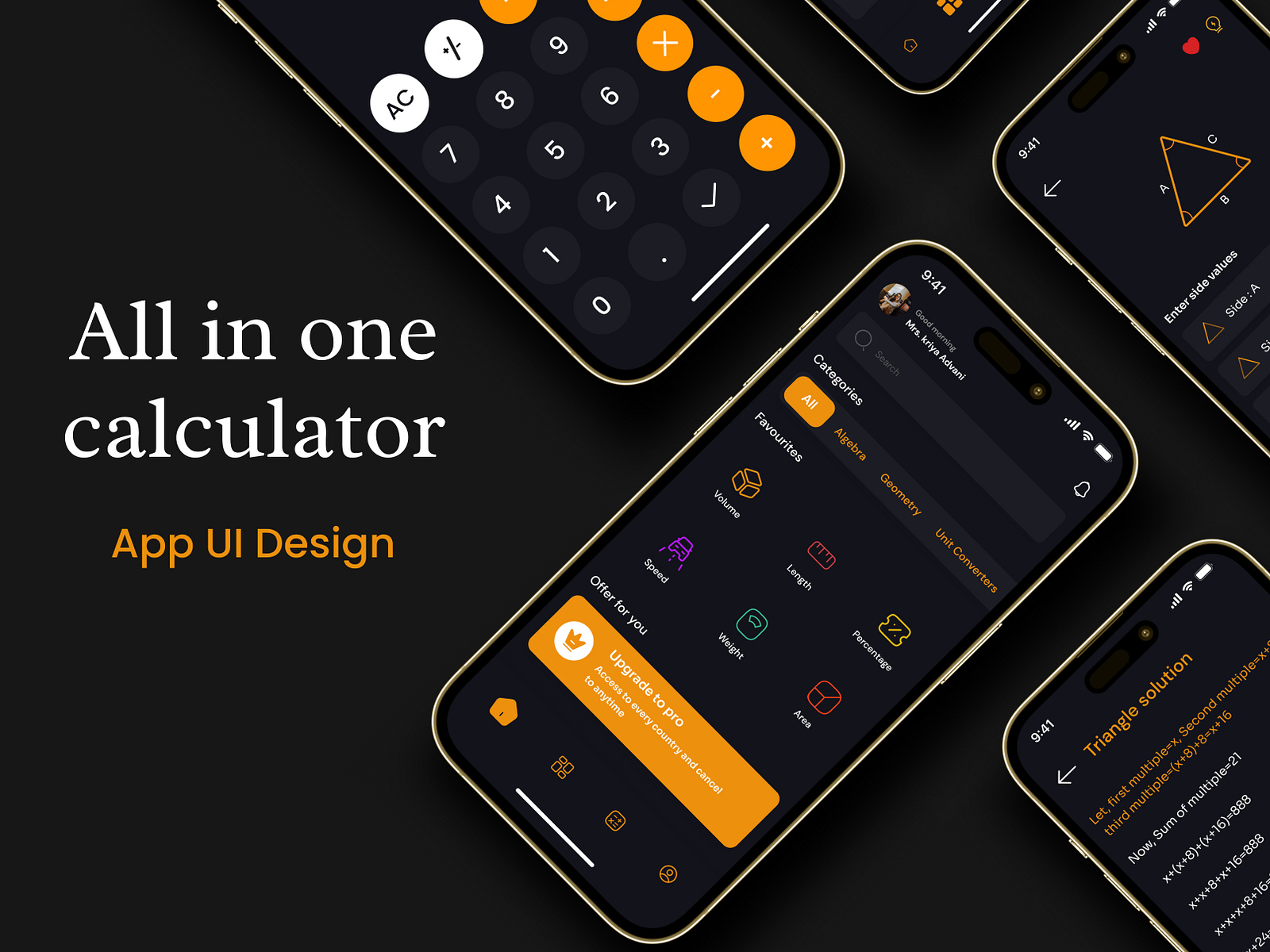 All In One Calculator App By Appretive Infotech On Dribbble