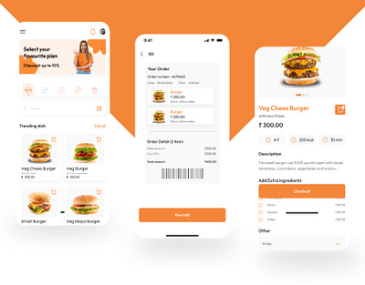 POS System App application appui appux design landing page mobile app ui uiux ux